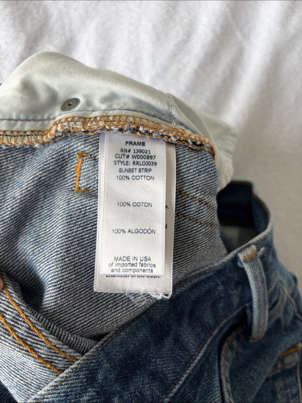 Frame Denim Rigid Re-Release - Picture 6 of 6